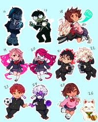Image 4 of DDD stickers (preorder)