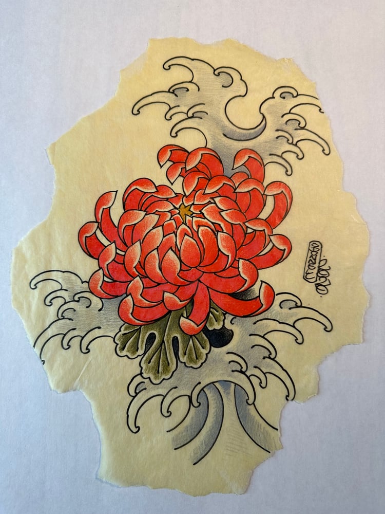 Image of Chrysanthemum and water 2020