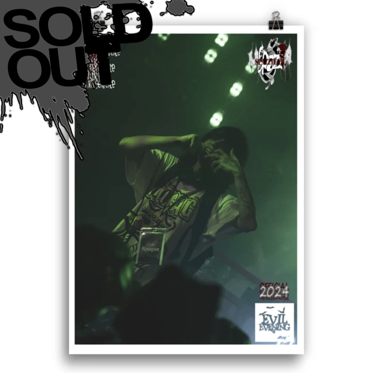 SPAZZ® EVIL EVENING POSTER (50x70cm)