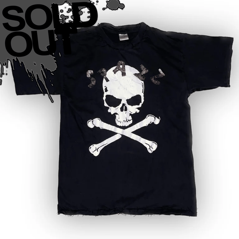 SPAZZ® dnt go 2 sKull tee (custom 1of1)