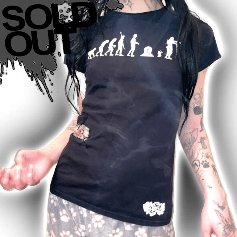 SPAZZ® z0mb!3 evolution tee (custom 1of1)