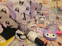 Image 2 of Kuromi Travel Bag Bundle 
