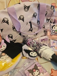 Image 1 of Kuromi Travel Bag Bundle 