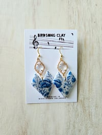 Vintage China Date Night Dangles