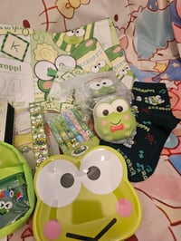 Image 7 of Keroppi Plushy Backpack Bundle 