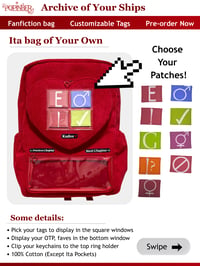 Image 2 of Fanfiction Backpack - PRE ORDER