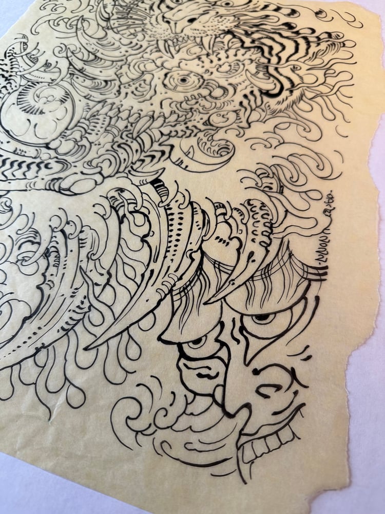 Image of Black ink drawing 2022