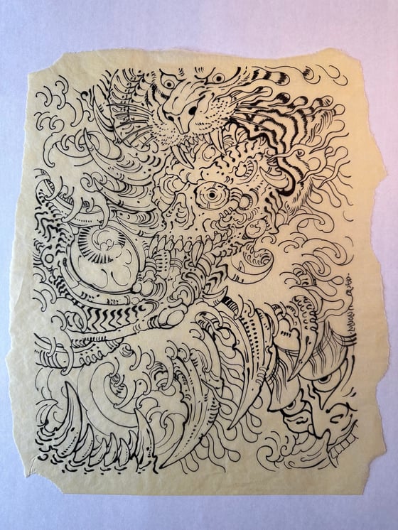 Image of Black ink drawing 2022