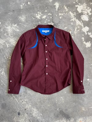 Shopper Shirt Maroon Large
