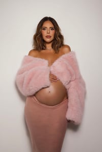 Image 3 of Faux fur coat