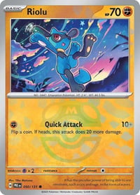 Riolu (Master Ball Pattern) - SV: Prismatic Evolutions - Near Mint