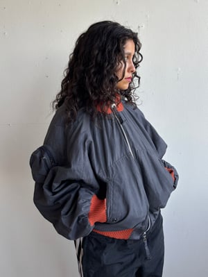 Yang Bomber Charcoal Rust Small