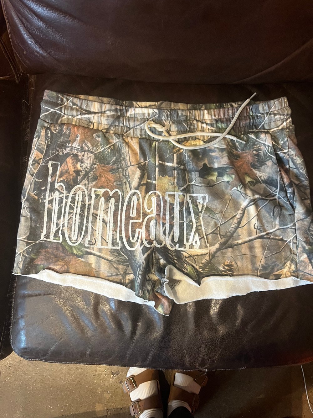 CAMO HOMEAUX SHORTS**READ DESCRIPTION**