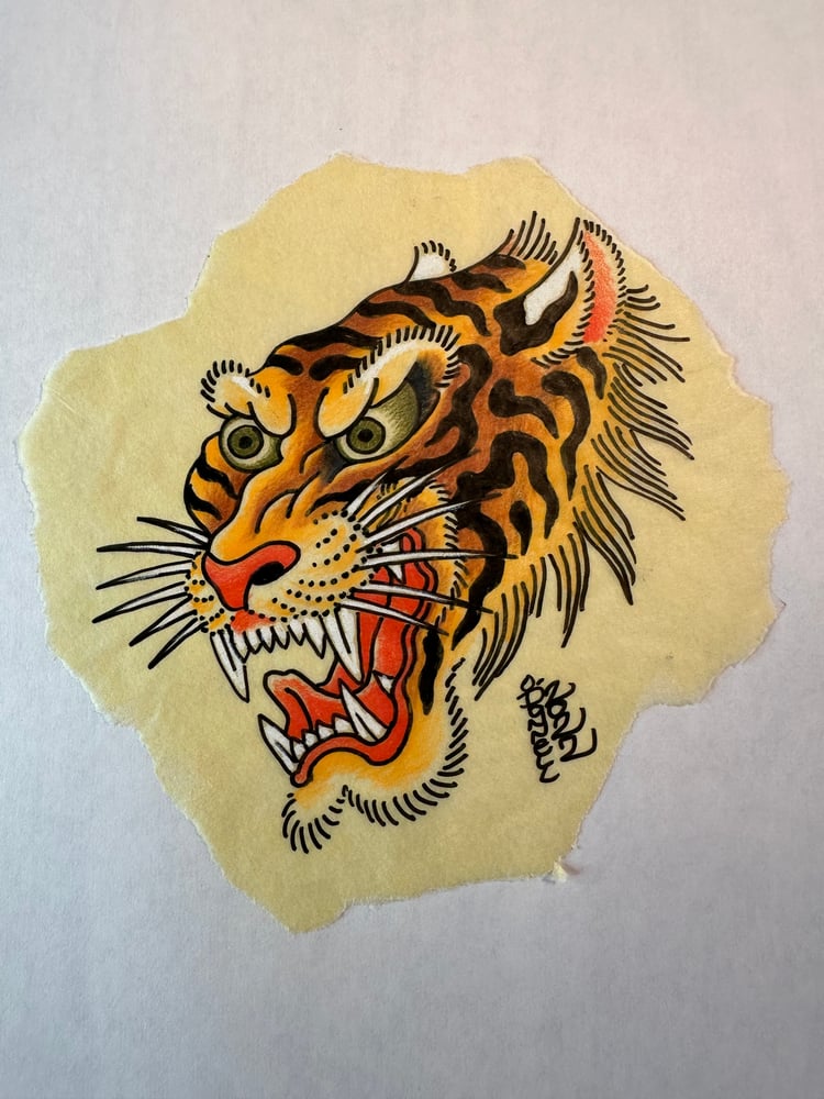 Image of Tiger head 2022