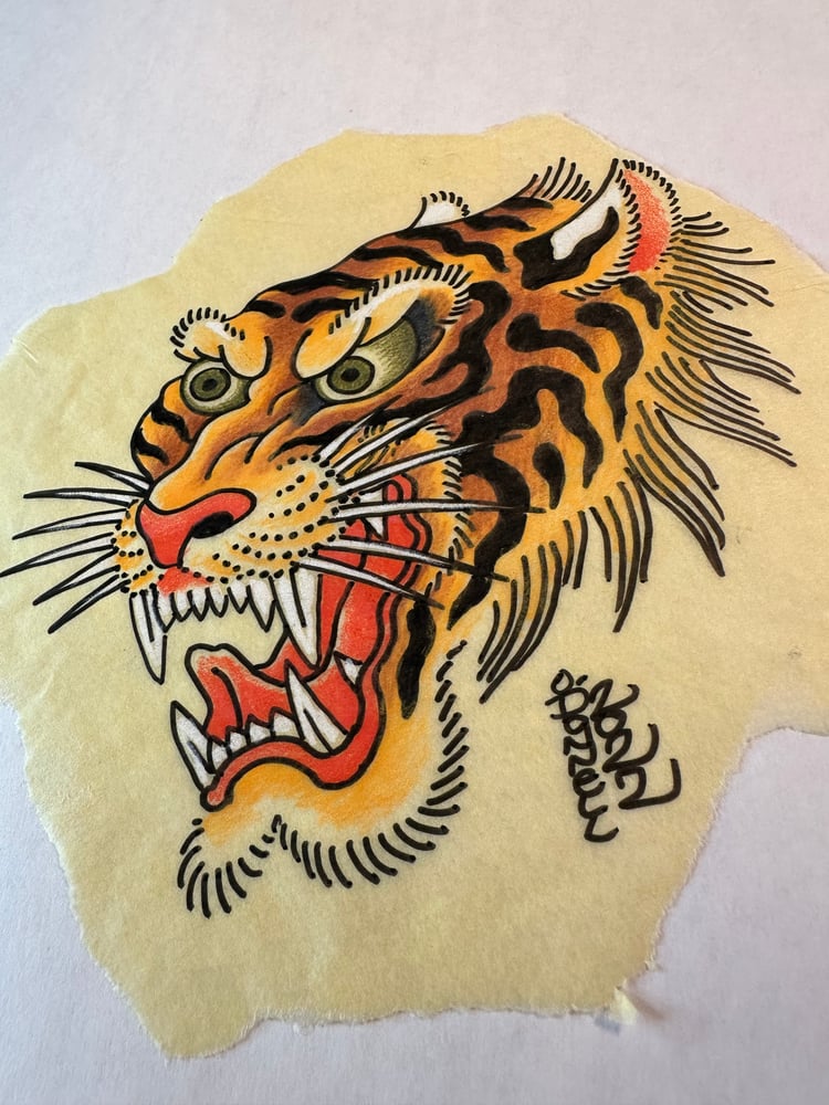 Image of Tiger head 2022