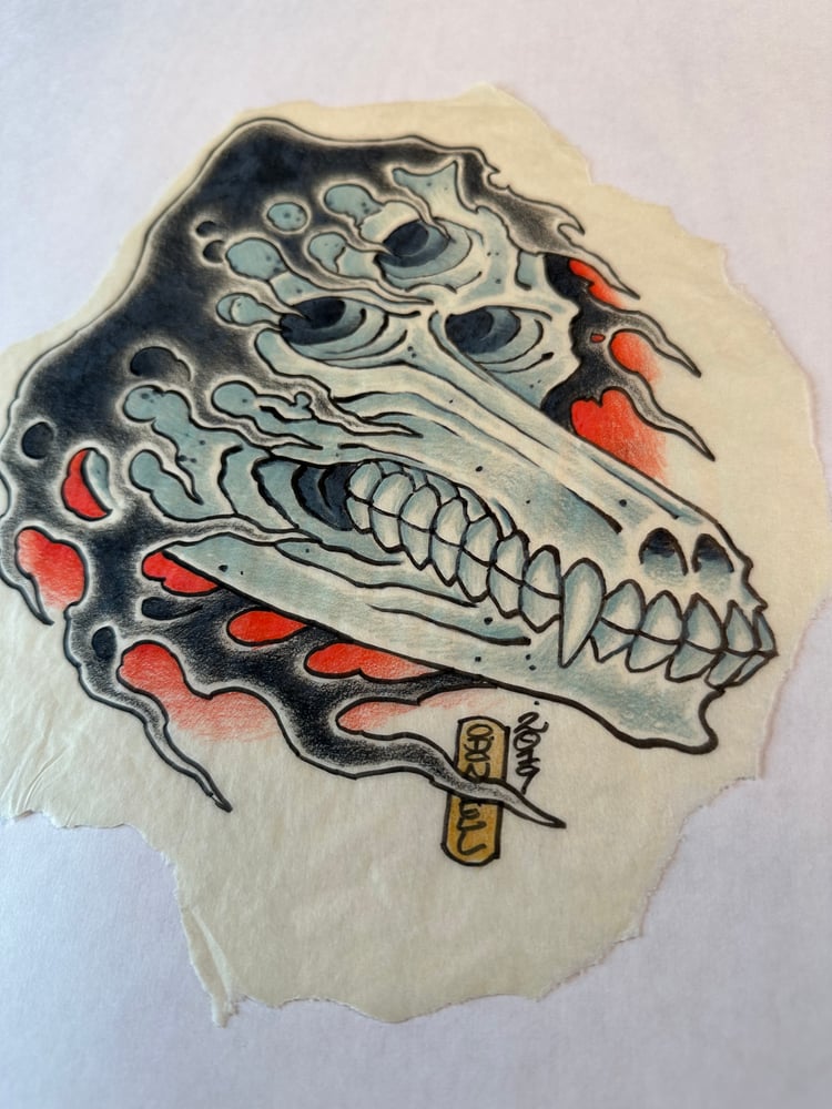 Image of Reaper skull creature 2019