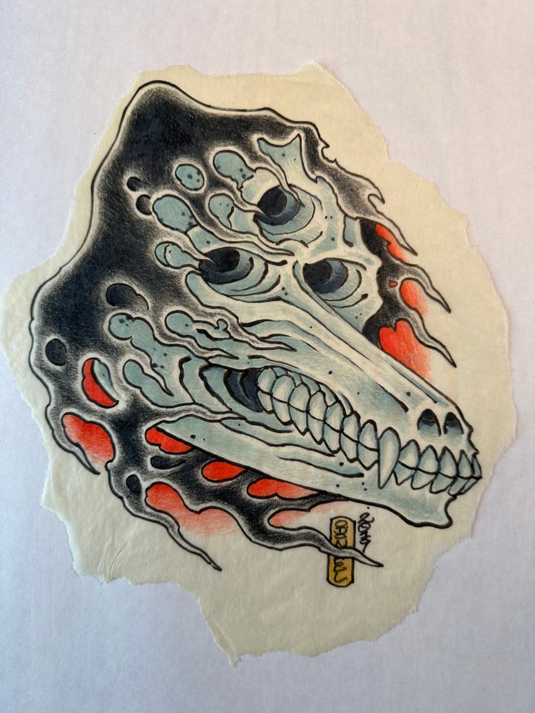 Image of Reaper skull creature 2019
