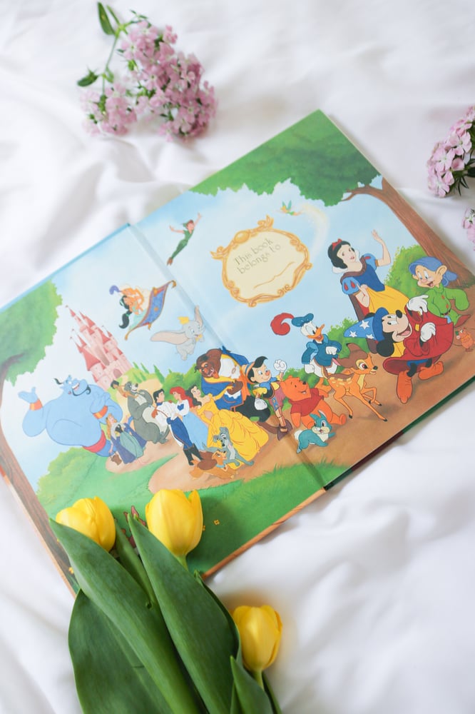 Image of Vintage Disney Princess Snow White Coffee Book Bundle - Set of 4