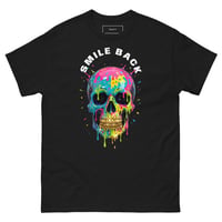 Image 3 of Smile Back Tee — Color Skull Edition