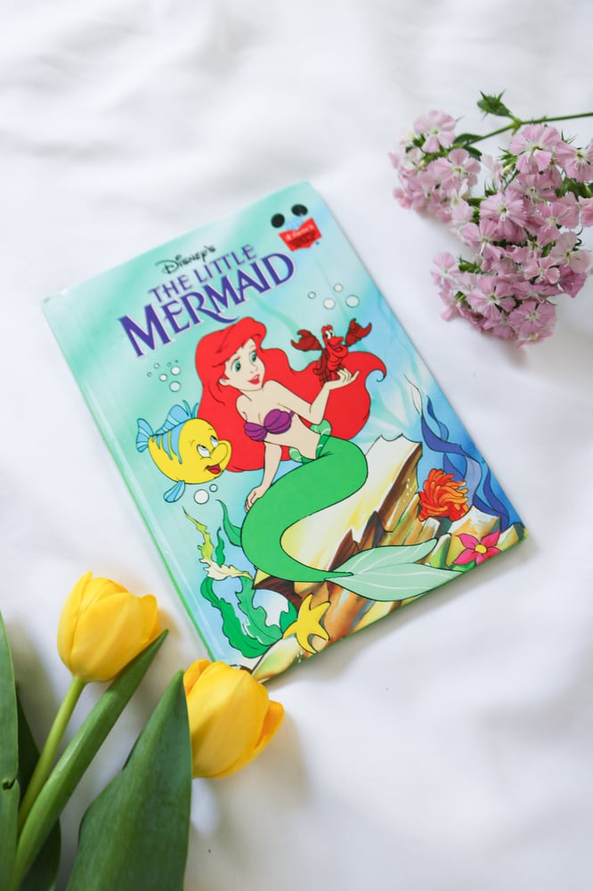 Image of Vintage Disney Princess Little Mermaid Coffee Book Bundle - Set of 3