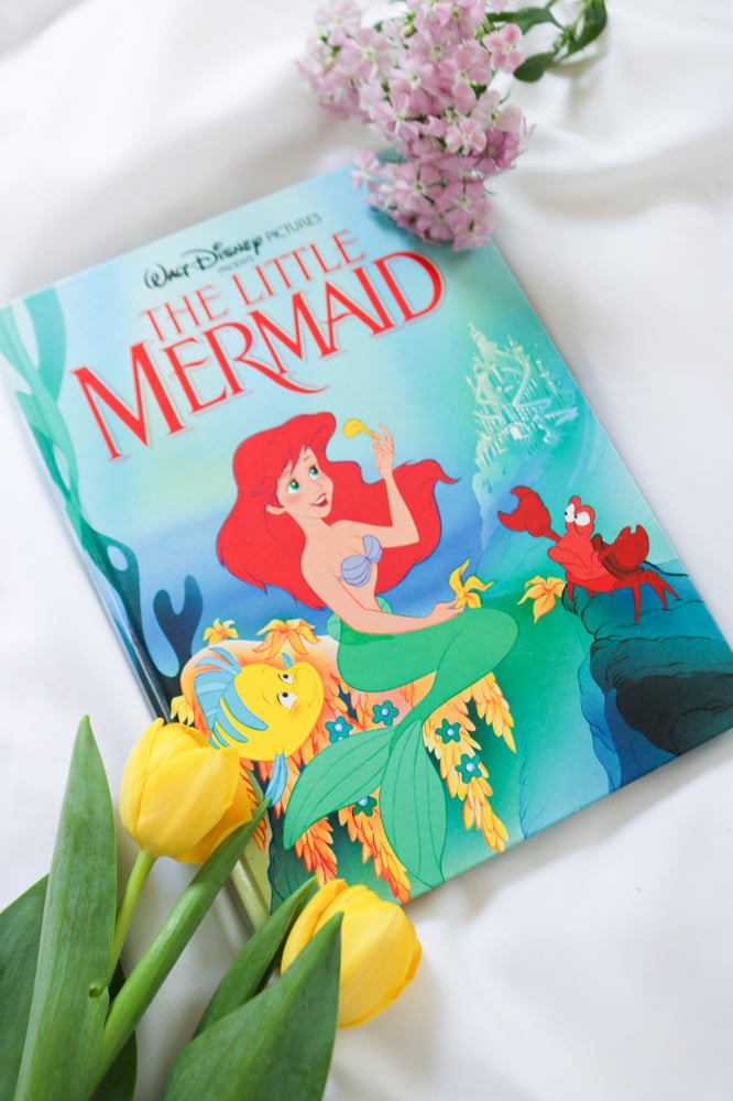 Image of Vintage Disney Princess Little Mermaid Coffee Book Bundle - Set of 3