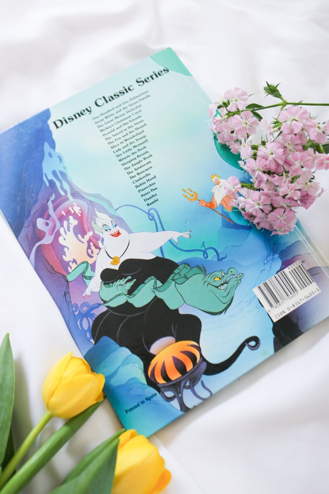 Image of Vintage Disney Princess Little Mermaid Coffee Book Bundle - Set of 3
