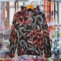 Image 5 of Overgrowth All-Over Zip Hoodie (S)
