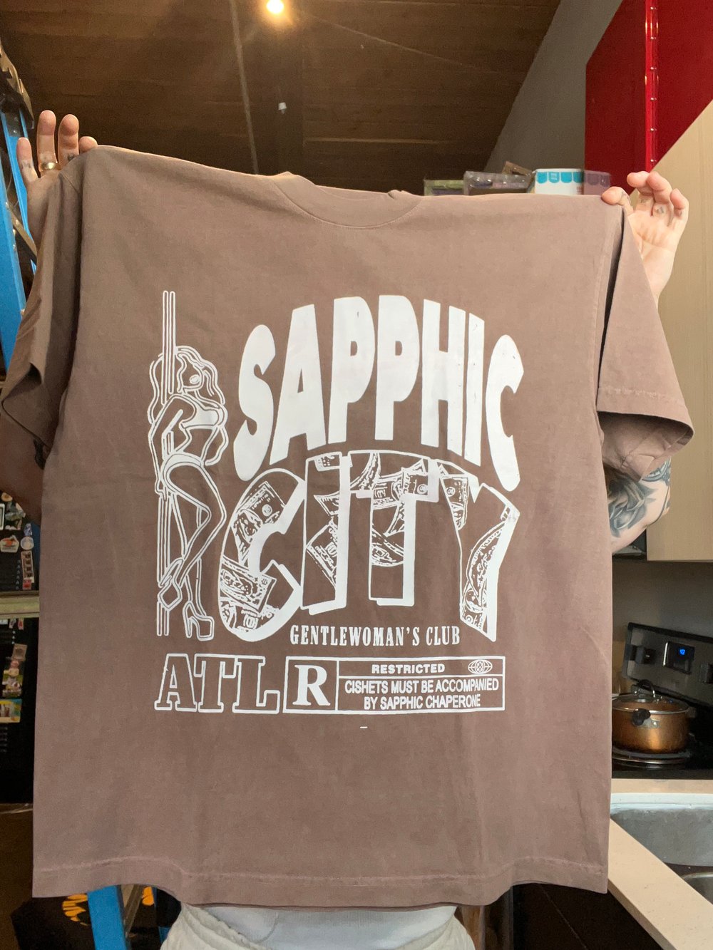 **sapphic city**DOUBLE PRINTS & DEFECT TEES**READ FOR COLOR/DESCRIPTION