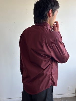 Shopper Shirt Maroon Large