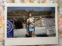 Electric Blue Polaroid 
