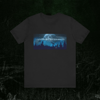 Image 3 of Saturn Entertainment Tee — Night Sky Logo T‑Shirt
