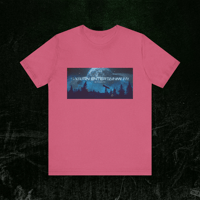 Image 4 of Saturn Entertainment Tee — Night Sky Logo T‑Shirt