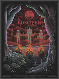 PUSCIFER - Madison, WI - April 2026 - FOIL