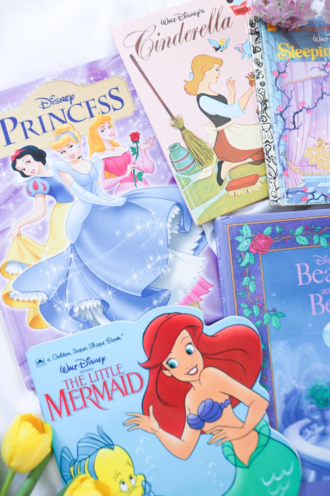 Image of Vintage to Modern Disney Princess Coffee Book Bundle - Set of 5