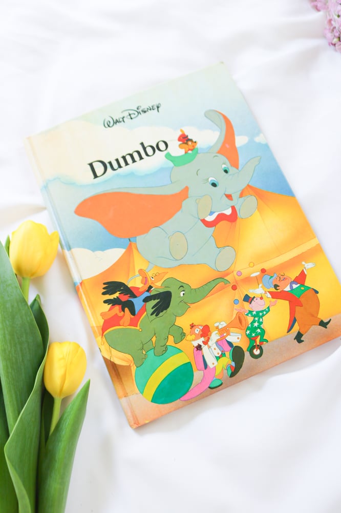 Image of Vintage Disney Dumbo Coffee Table Book Bundle - Set of 3