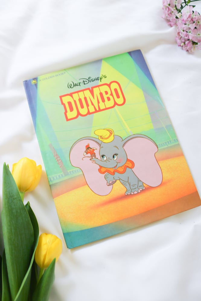 Image of Vintage Disney Dumbo Coffee Table Book Bundle - Set of 3