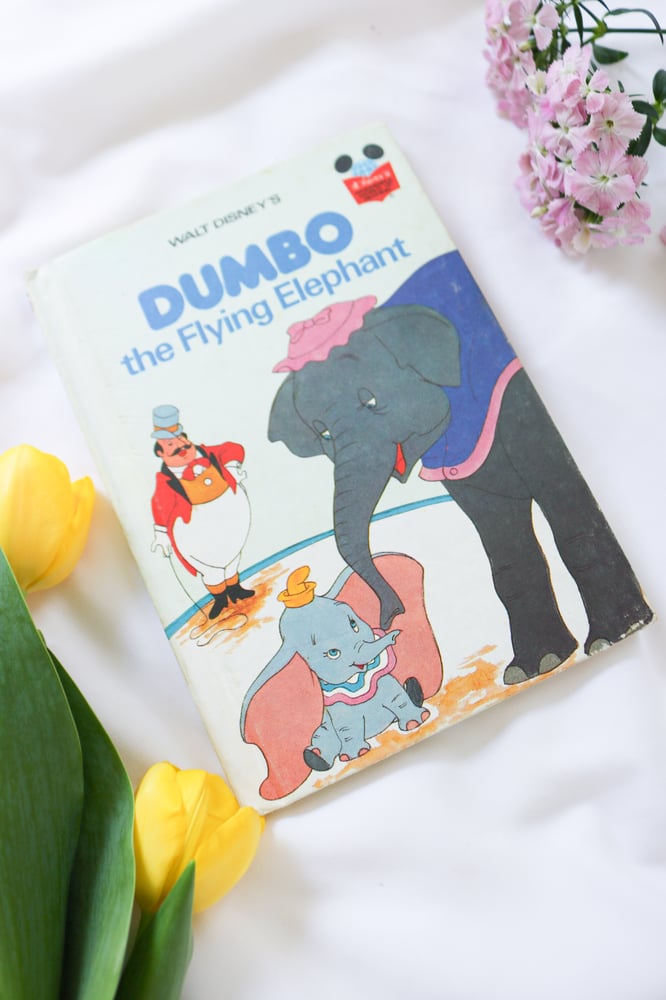 Image of Vintage Disney Dumbo Coffee Table Book Bundle - Set of 3
