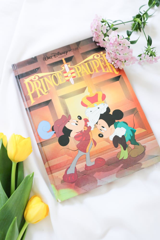 Image of Vintage Disney Mickey Mouse Coffee Table Book Bundle - Set of 4