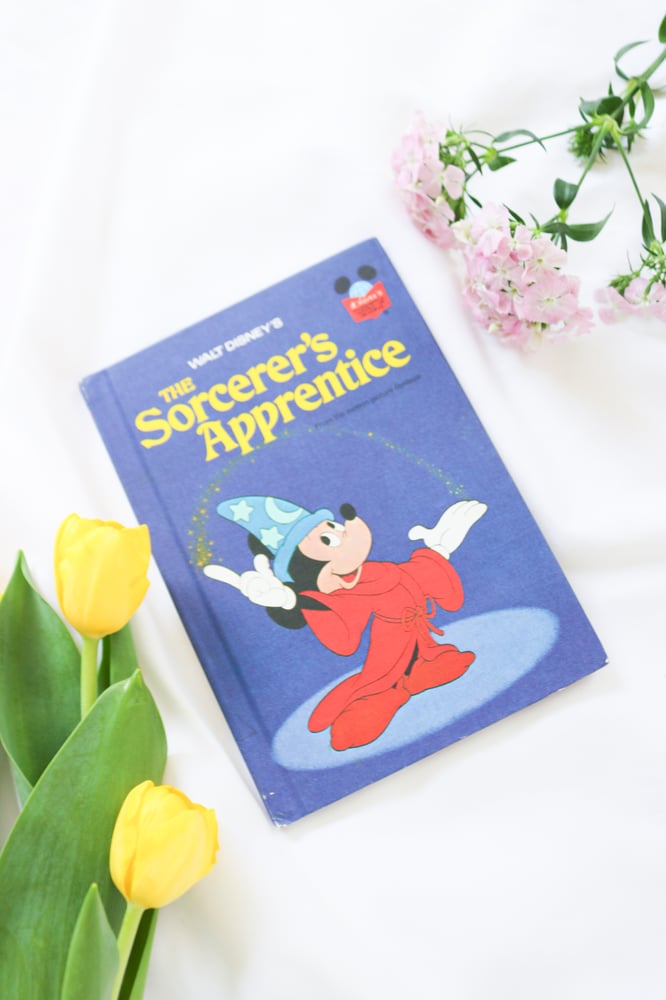 Image of Vintage Disney Mickey Mouse Coffee Table Book Bundle - Set of 4