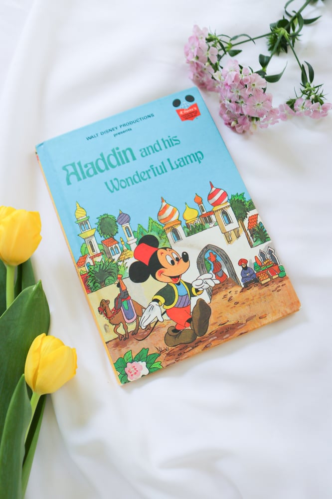 Image of Vintage Disney Mickey Mouse Coffee Table Book Bundle - Set of 4