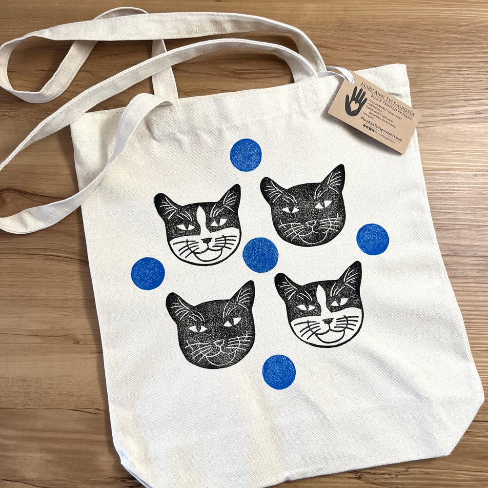 Image of Kitty Tote Bag (only 1 available)