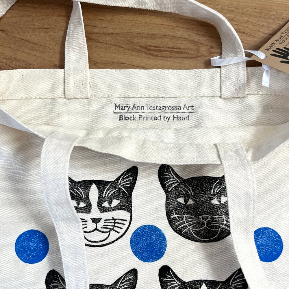 Image of Kitty Tote Bag (only 1 available)