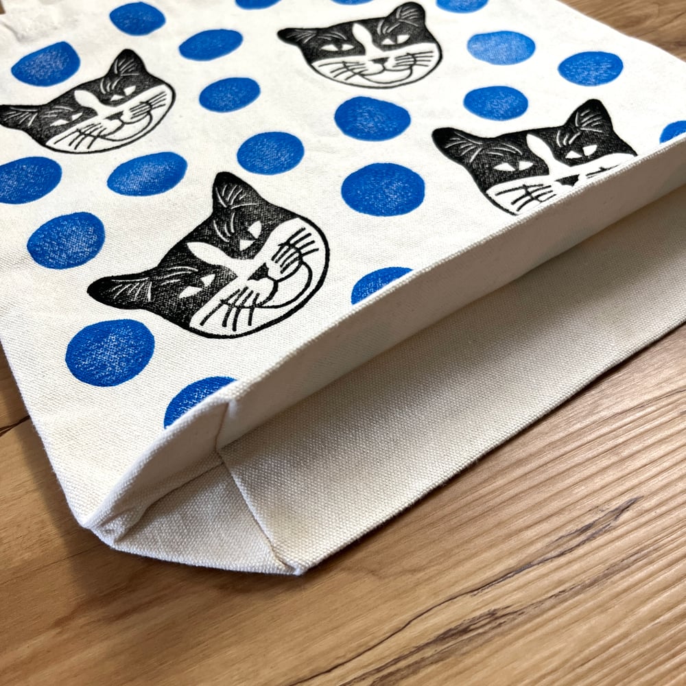Image of Tuxedo Kitty Tote Bag (only 1 available)