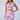 JUST PINK FLORAL SPORTS BR AND LEGGING SET