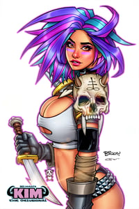 Image of Kim 2 Sided 11x17 Print I