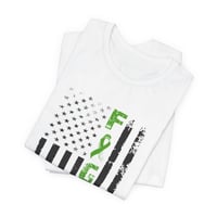 Image 2 of Fight Ribbon Flag T-Shirt 
