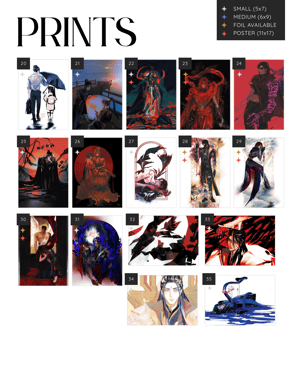 Image of all | 5x7" prints