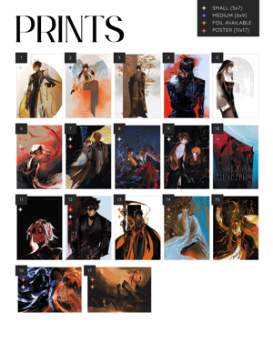 Image of all | 11x17" prints