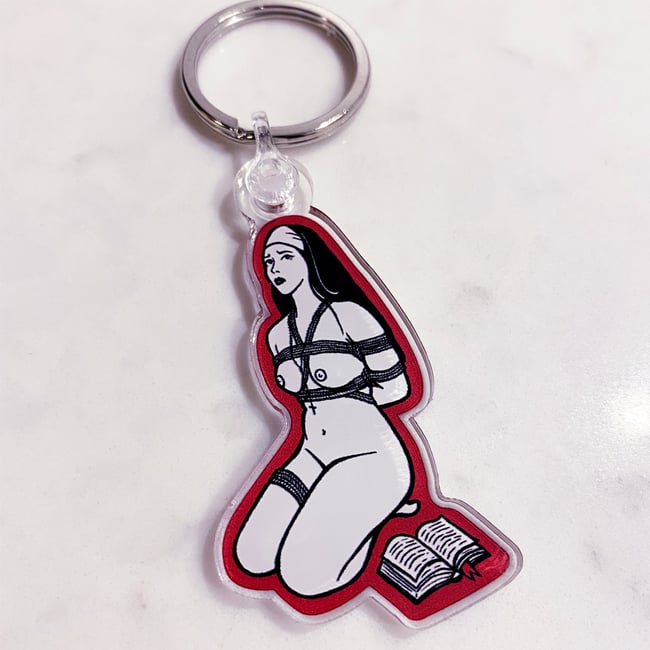 Eco Friendly 'Obedience' Keychain