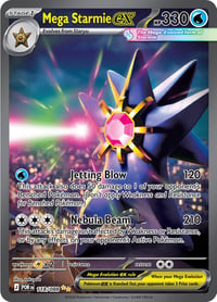 Mega Starmie ex - 118/088 - ME03: Perfect Order - Near Mint